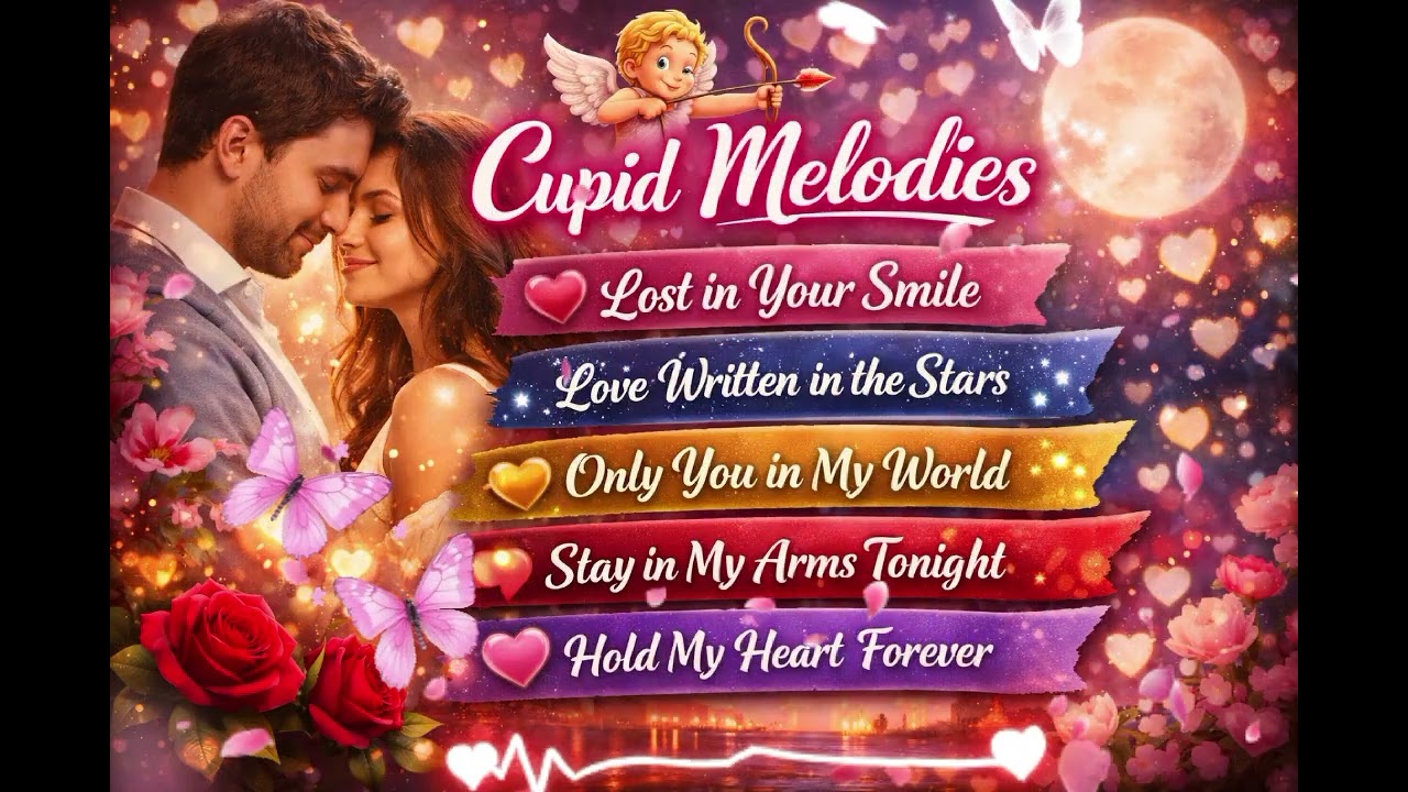 5 Romantic Love Songs 🥰♥️💘 Cupid Love Music Playlist | Sweet Love 