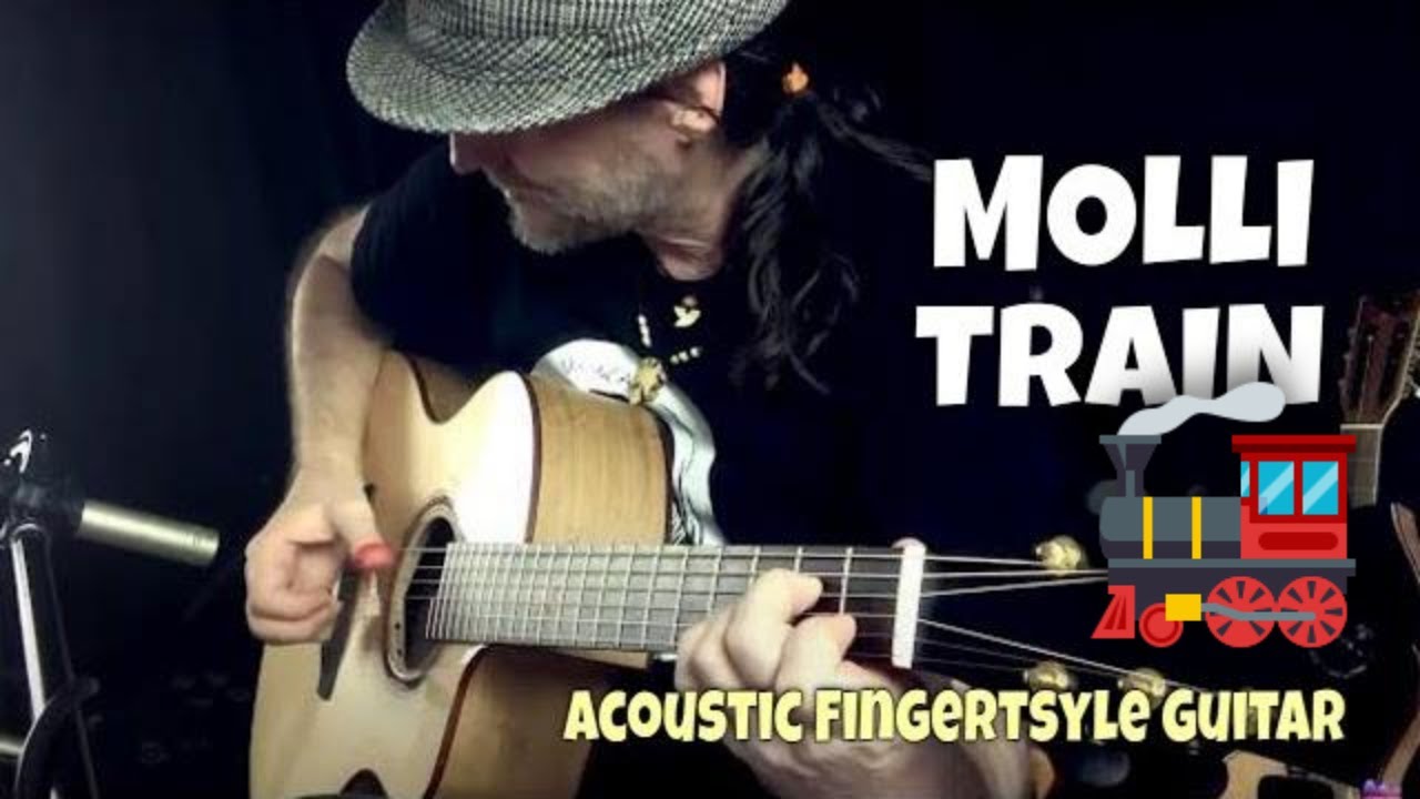 Peter Luha - MOLLI TRAIN / Acoustic Fingerstyle / played on Dowina Guitar with my LUHA Thumbpick