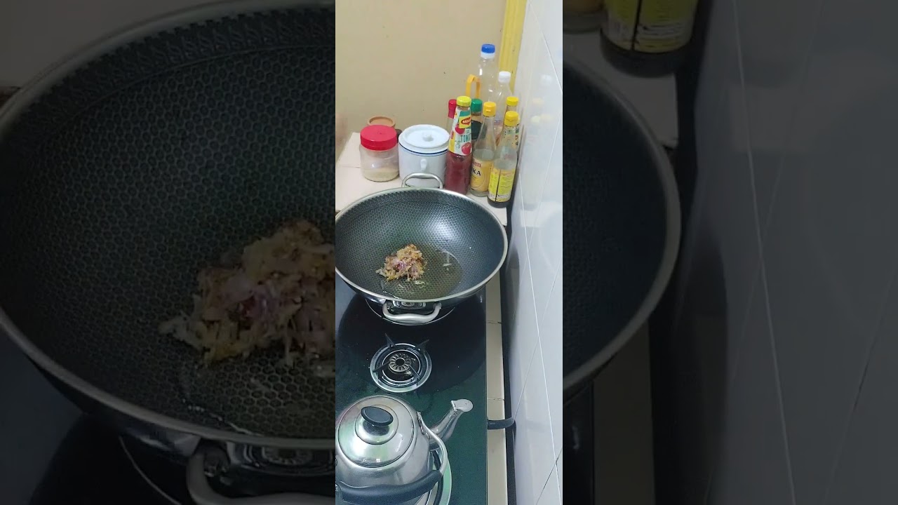 #keluarga  masak sardin nangka