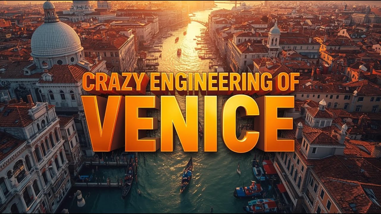 The CRAZY Engineering of VENICE: How a City Was Built on Water । And More Hidden History!