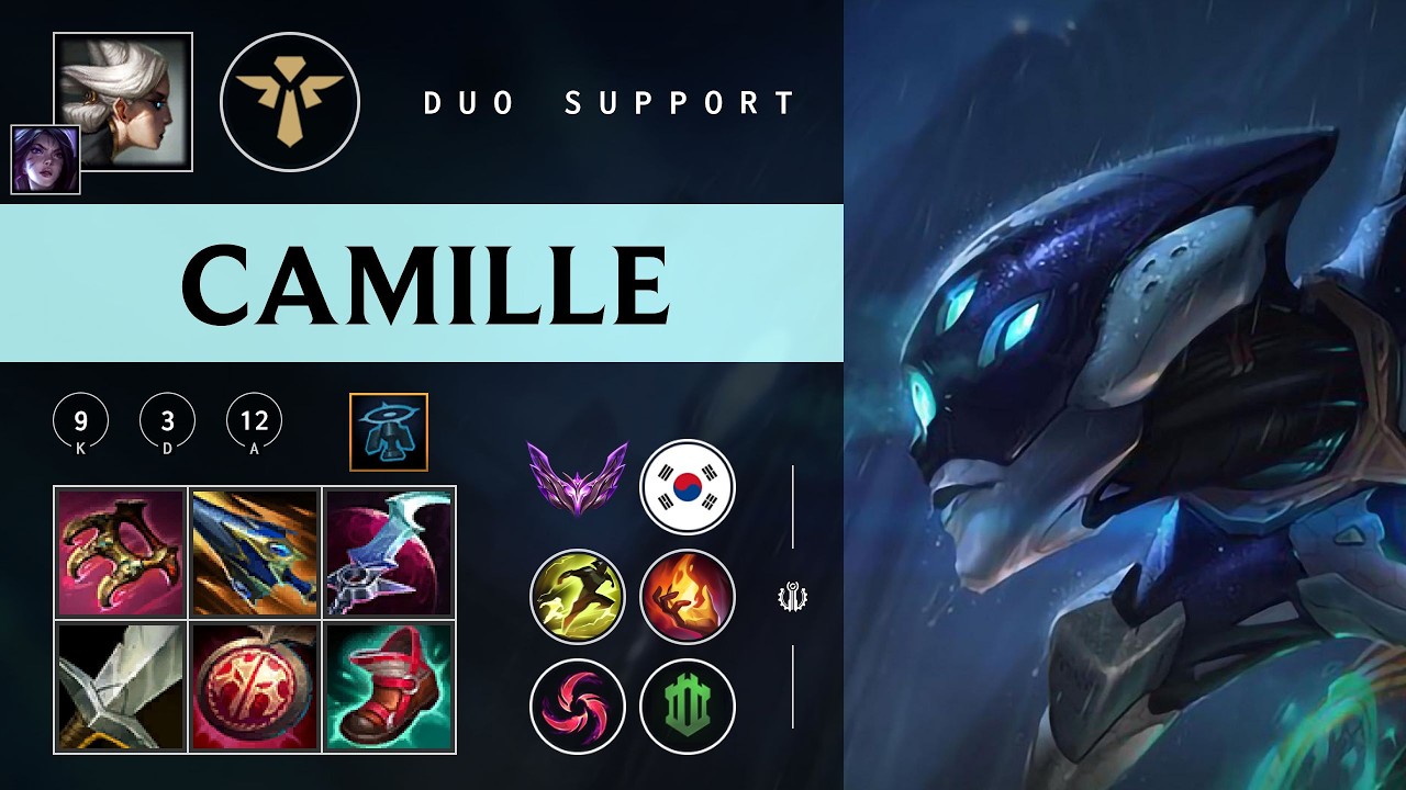 Camille Support vs Jax - KR Master Patch 26.03