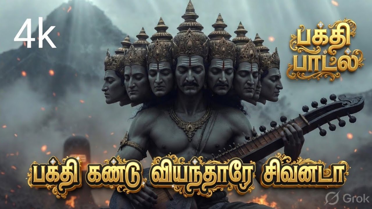 ராவணனின் சிவ பக்திப் பாடல்/சிவ தாண்டவ நாயகன் ராவணன்