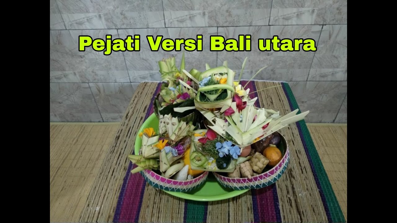 Tutorial Membuat Banten Pejati Versi Bali Utara