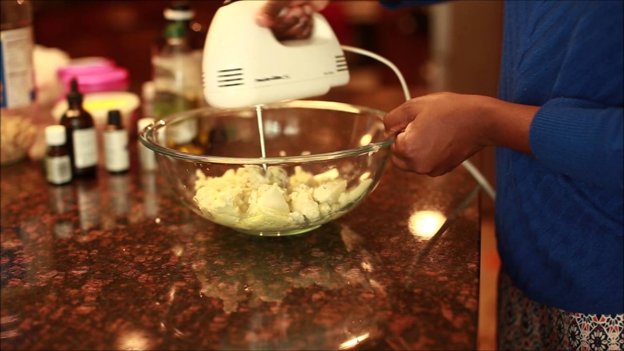My updated whipped shea butter recipe