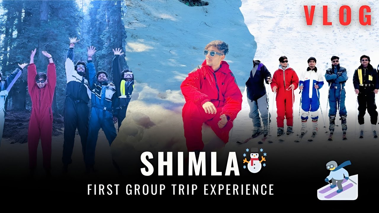 Shimla - Boys First Trip ☃️ | Toy Train View | Mall Road | Narkhanda Activities 