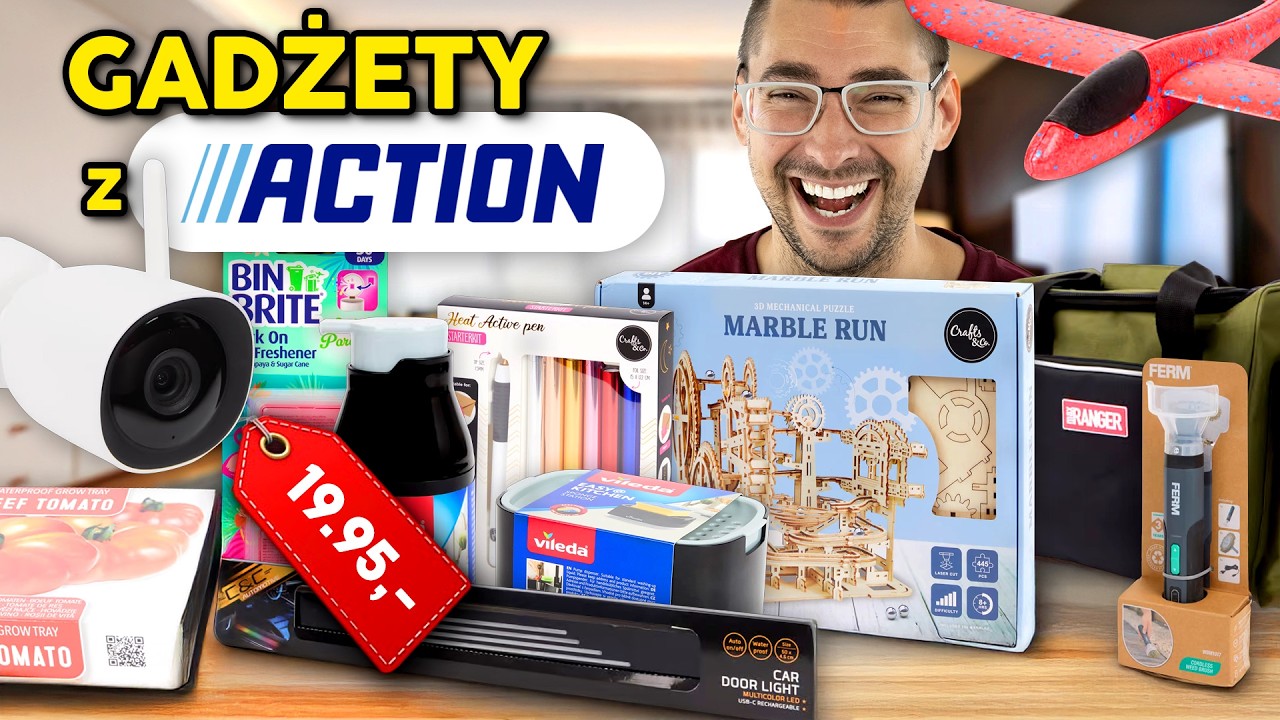 Testujemy VIRALOWE gadżety z ACTION! #5