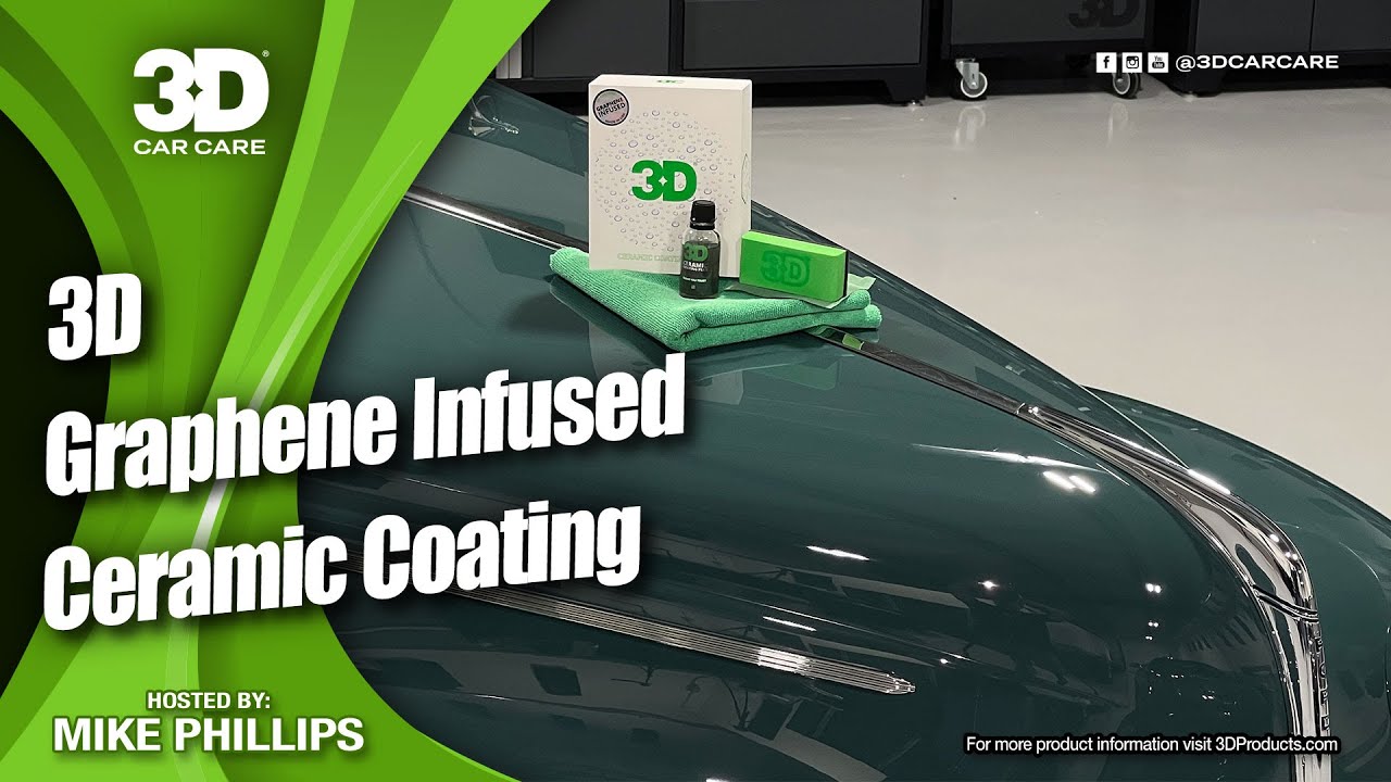 New!  3D Graphene Infused Ceramic Coating - Application Directions