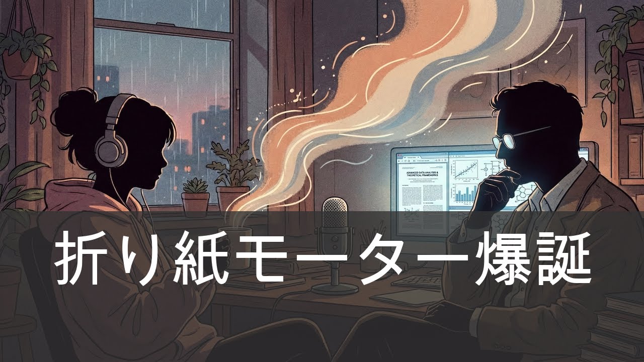 【世界初】折り紙が