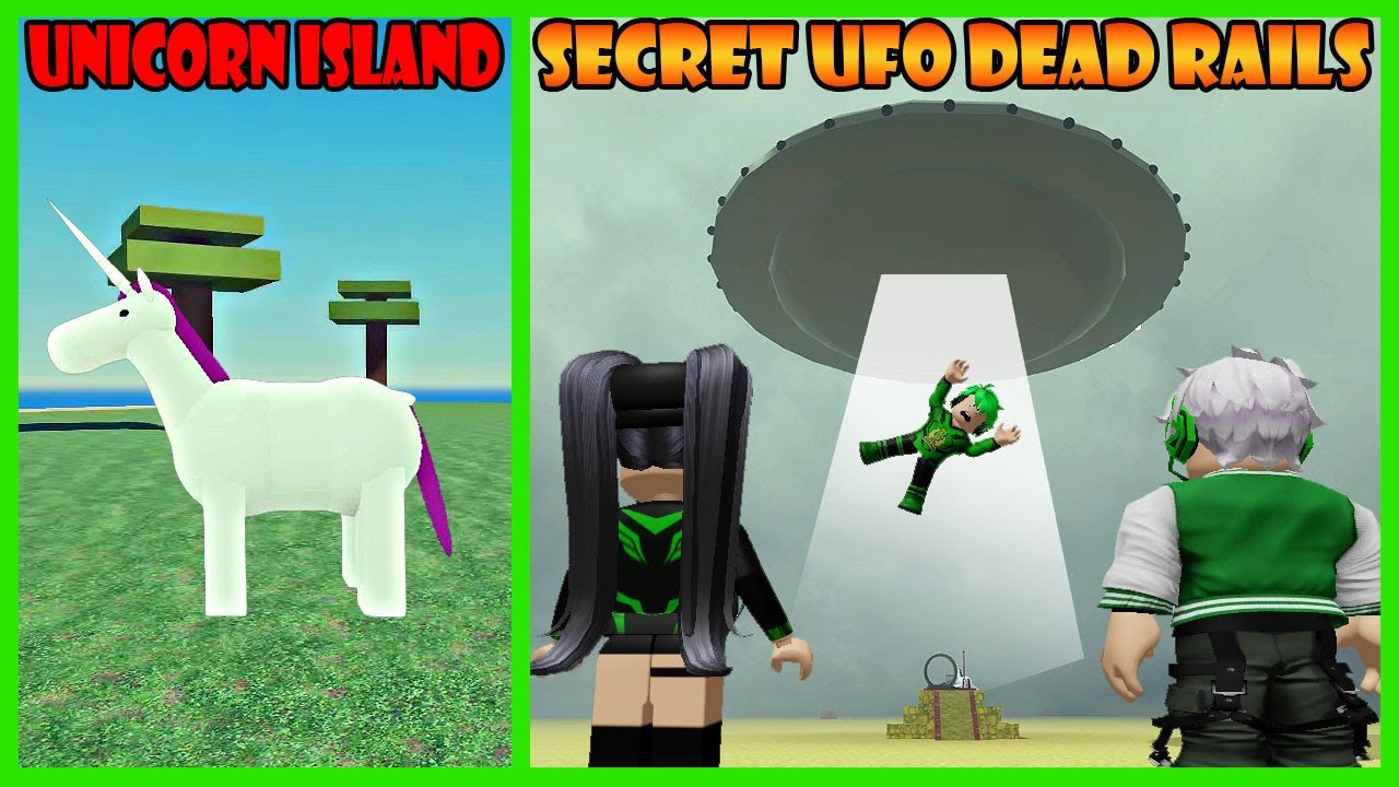 Aku Berhasil Menemukan Rahasia Ufo & Pulau Unicorn Di Dead Rails