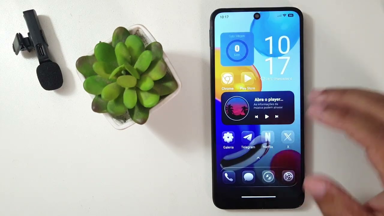 Como colocar símbolos nas teclas do teclado no Xiaomi Redmi  NOTE 11