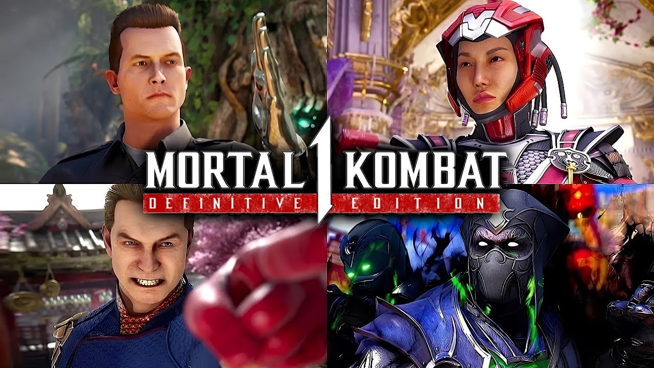 Mortal Kombat 1 Definitive Edition - All Character Intros (4K 60FPS)