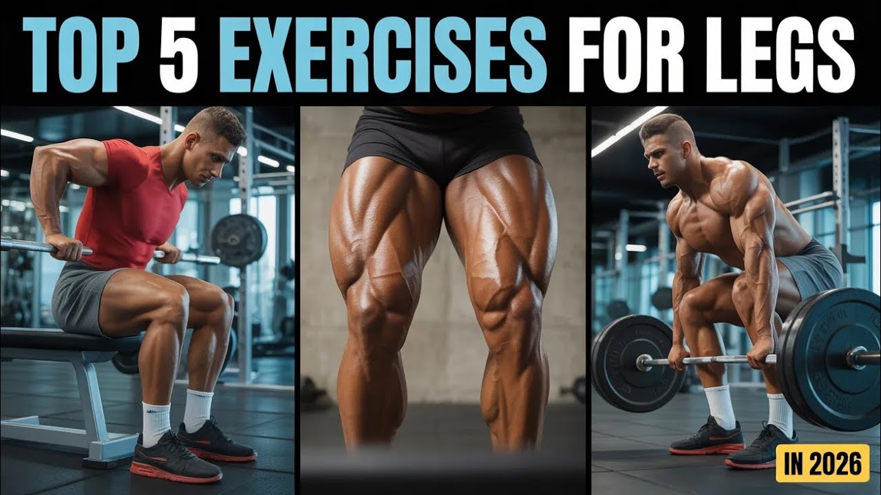 30 Days Body Transformation | Day 1: Leg Day 🔥 