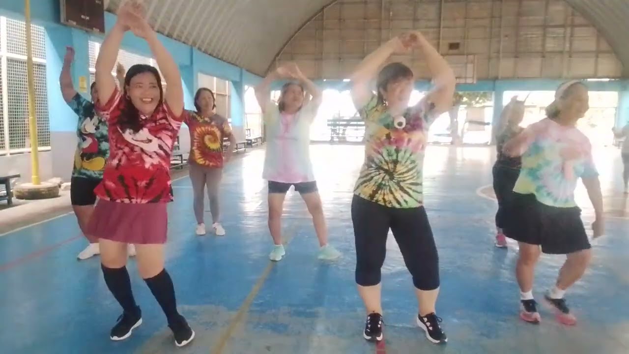 R3 zumba in tie dyed 5