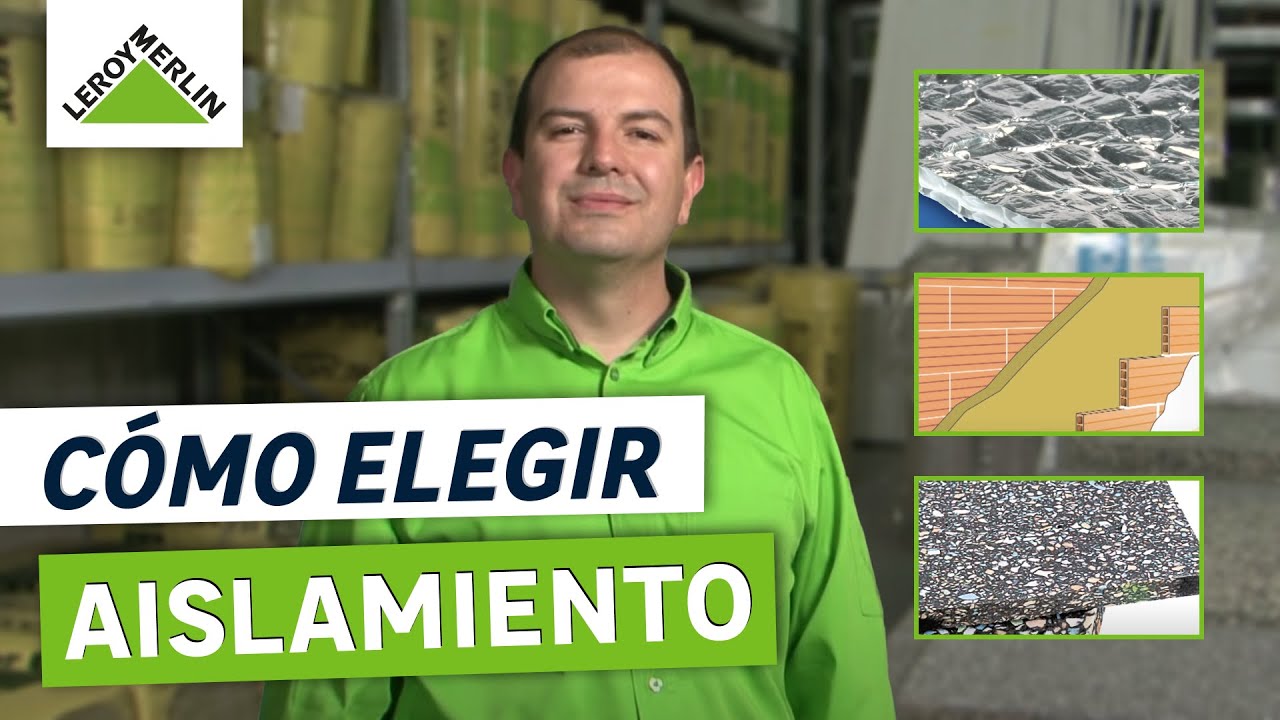 Cómo elegir aislamiento térmico y acústico | LEROY MERLIN