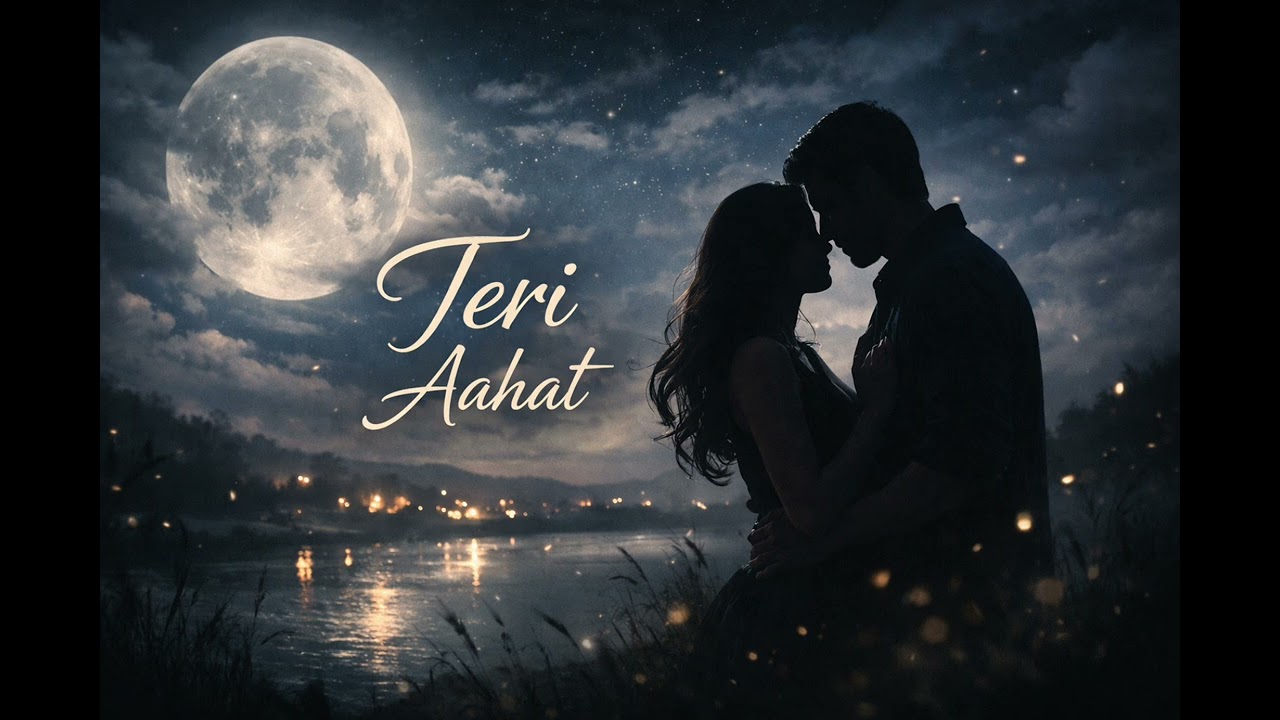 Teri Aahat – Heartfelt Romantic Hindi Song | Soulful Love Lyrics | Moonlight Love Ballad📝 2026
