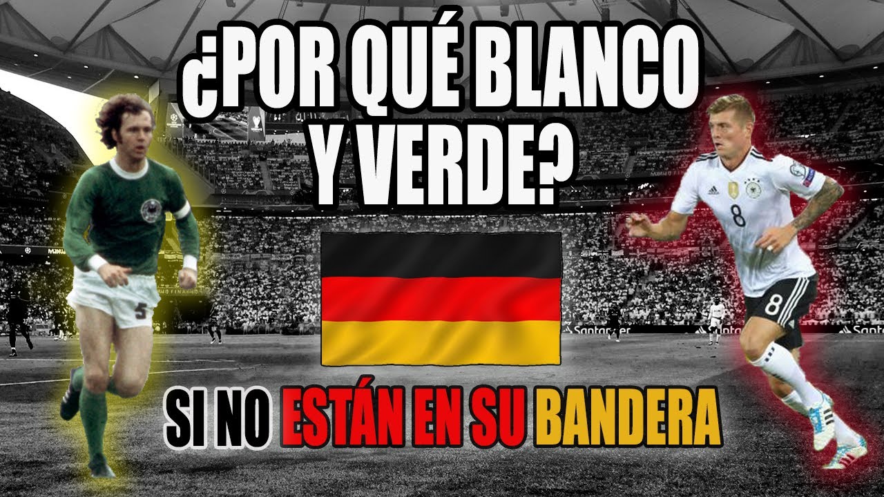 Origen de los colores de la camiseta de ALEMANIA | Historia del fútbol