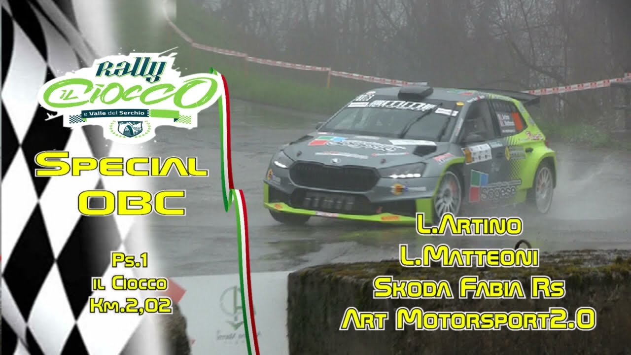 rally il ciocco 2025 obc artino matteoni ps1 il ciocco
