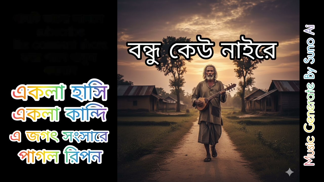 একলা হাসি একলা কান্দি | Ekla Hashi Ekla Kandi | |Ripon Pagla | Ripon Melodies | New Folk Song 2026