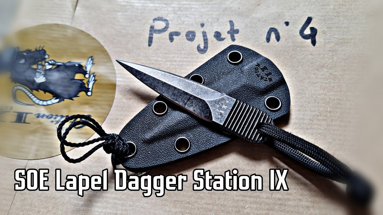 Station 9 Projet N4 / SOE Lapel Dagger