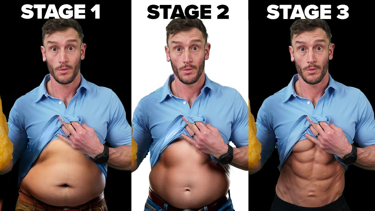 The 3 Stages of Losing Belly Fat - How to Eat for Each Phase