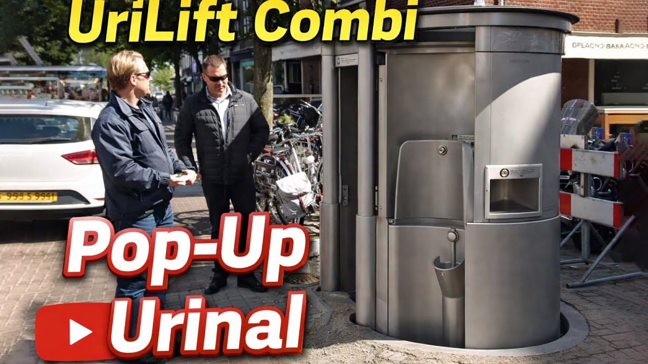 Pop-up Toilet - UriLift Combi Hilversum 🚽