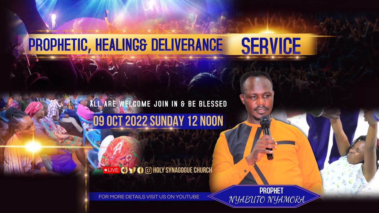 PROPHETIC, HEALING& DELIVERANCE BY PROPHET NYABUTO NYAMORA (kiogoro) GMMTV LIVE