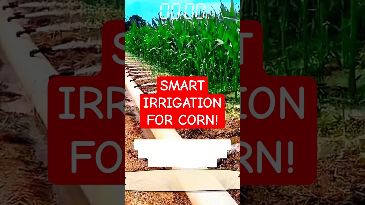 Automatic Irrigation Pipe &ndash; Efficient Watering for Corn & Crop Fields