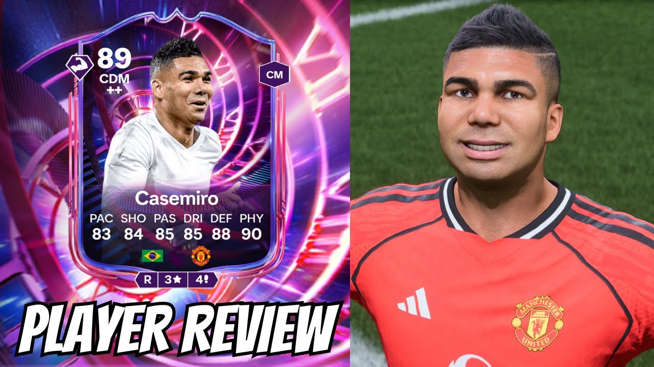 БРУЗЕР! 💪🏻 89 TIME WARP Casemiro ОБЗОР ИГРОКА EA FC 26
