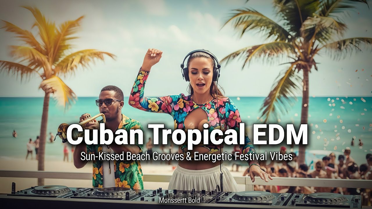 Cuban Tropical EDM • Sun-Kissed Beach Grooves & Energetic Festival Vibes