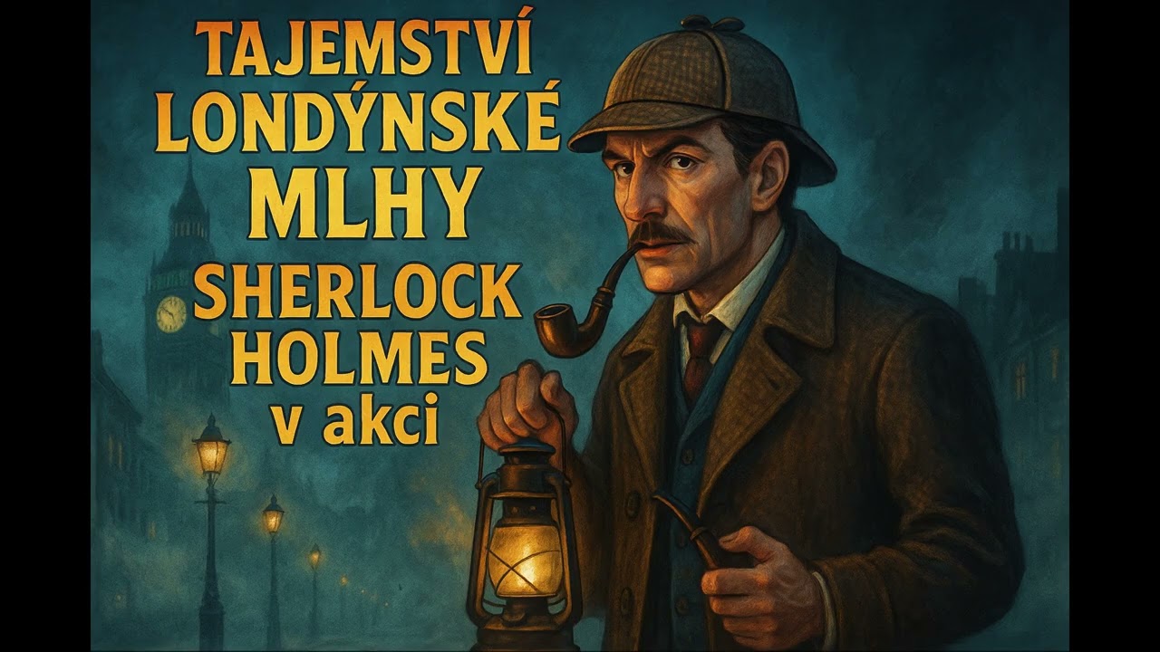 Tajemství Londýnské mlhy: Sherlock Holmes v akci - Sherlock Holmes Audiokniha CZ