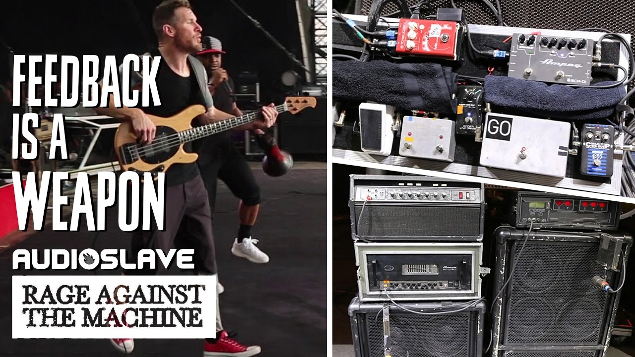 Tim Commerford’s Amps & Pedals for Rage Against the Machine, Audioslave & Wakrat
