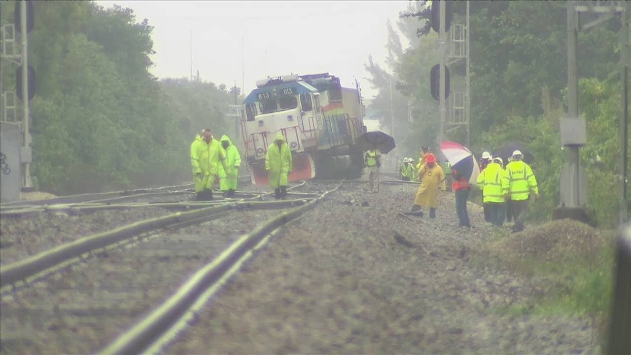 Tri-Rail service disrupted Thursday after train derails