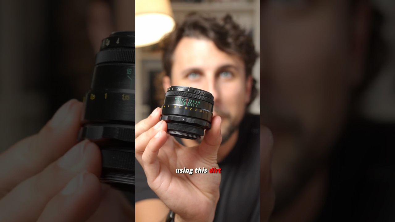Этот дешёвый объектив использовался в масштабных фильмах #камера