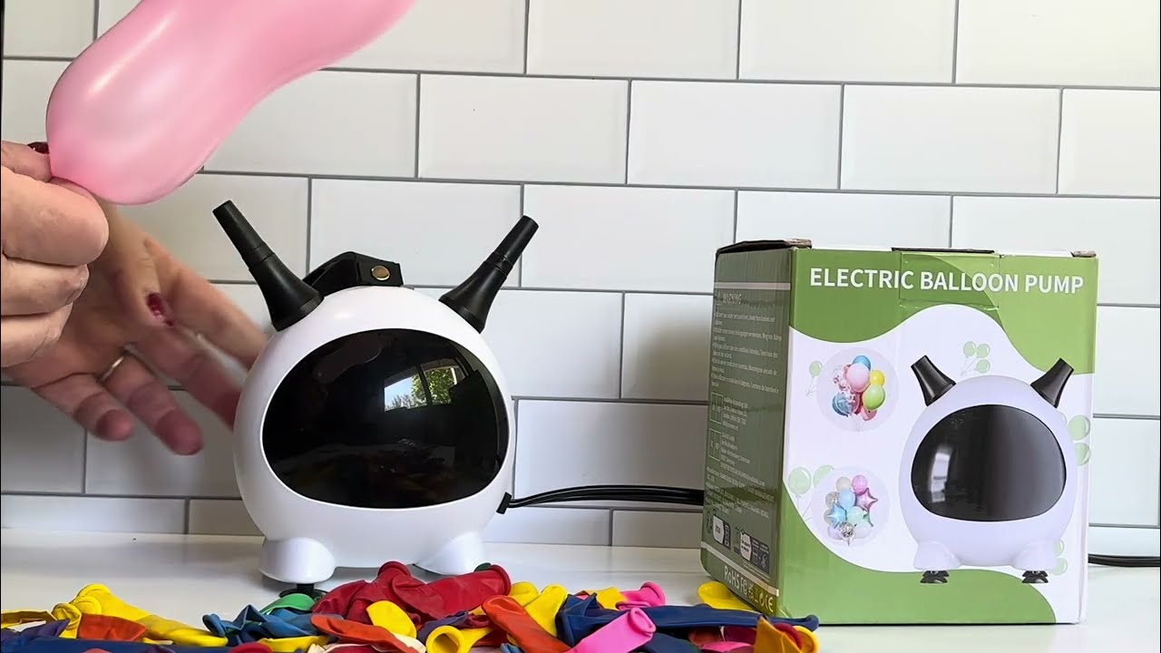 Electric Balloon Pump Review 🎈 | Dual Nozzle Air Inflator for Parties & Events | 600W Power!