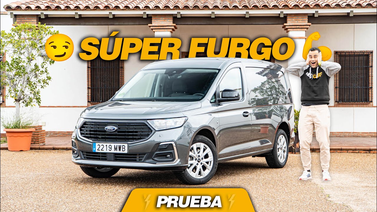 😊 Ford Transit Connect Van 2025 🚐 Da lo que promete... y algo más - Prueba en español | HolyCars TV