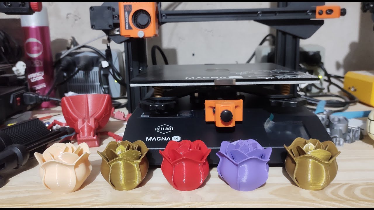 Ender 3 vs Hornet vs Magna SE vs Ender 2pro vs Ender 3 max. Comparando Calidad y Velocidad.
