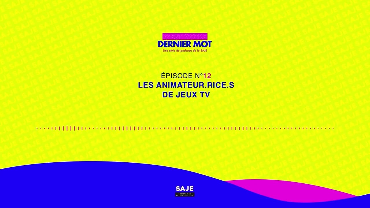 PODCAST #12 : LES ANIMATEURS DE JEUX TV