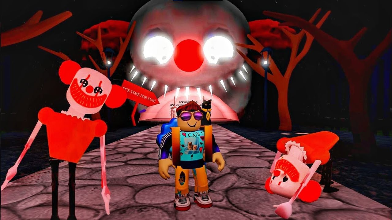 New SCARY OBBY MR CRAZY'S CARNIVAL! (SCARY OBBY) walkthrough, all items, JUMPSCARES