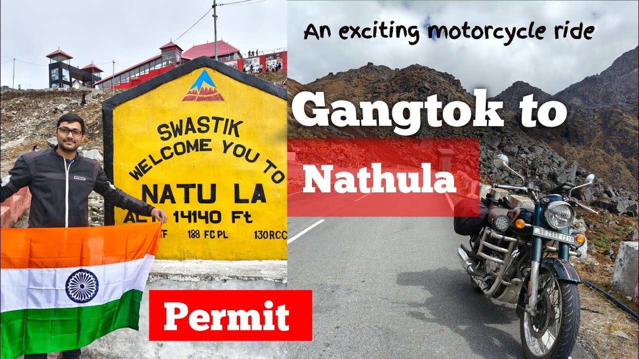 Gangtok to Nathula।। Episode-3 ।। Kolkata to Sikkim by bike 🏍️