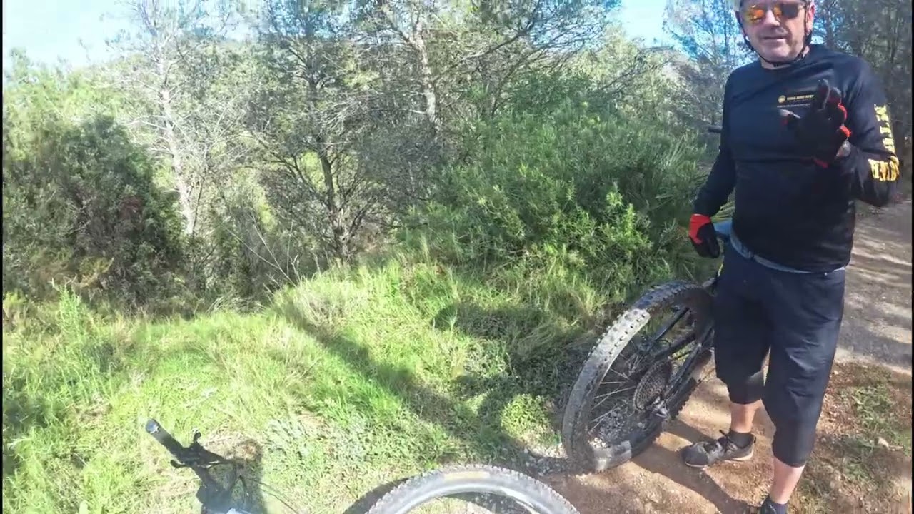 Enduro en 3 sendas de enlace en Espadan: Turmon , Cazadores y la Cadena