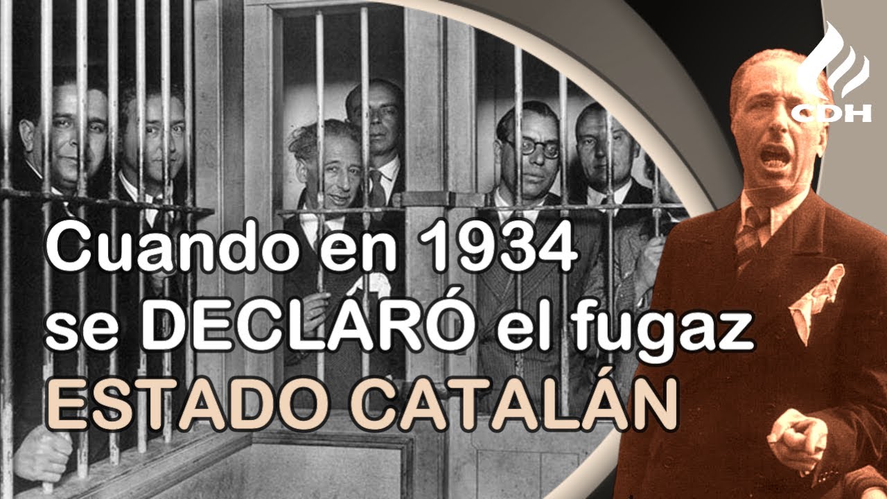 Proclamación del Estado Catalán en 1934 por Lluís Companys