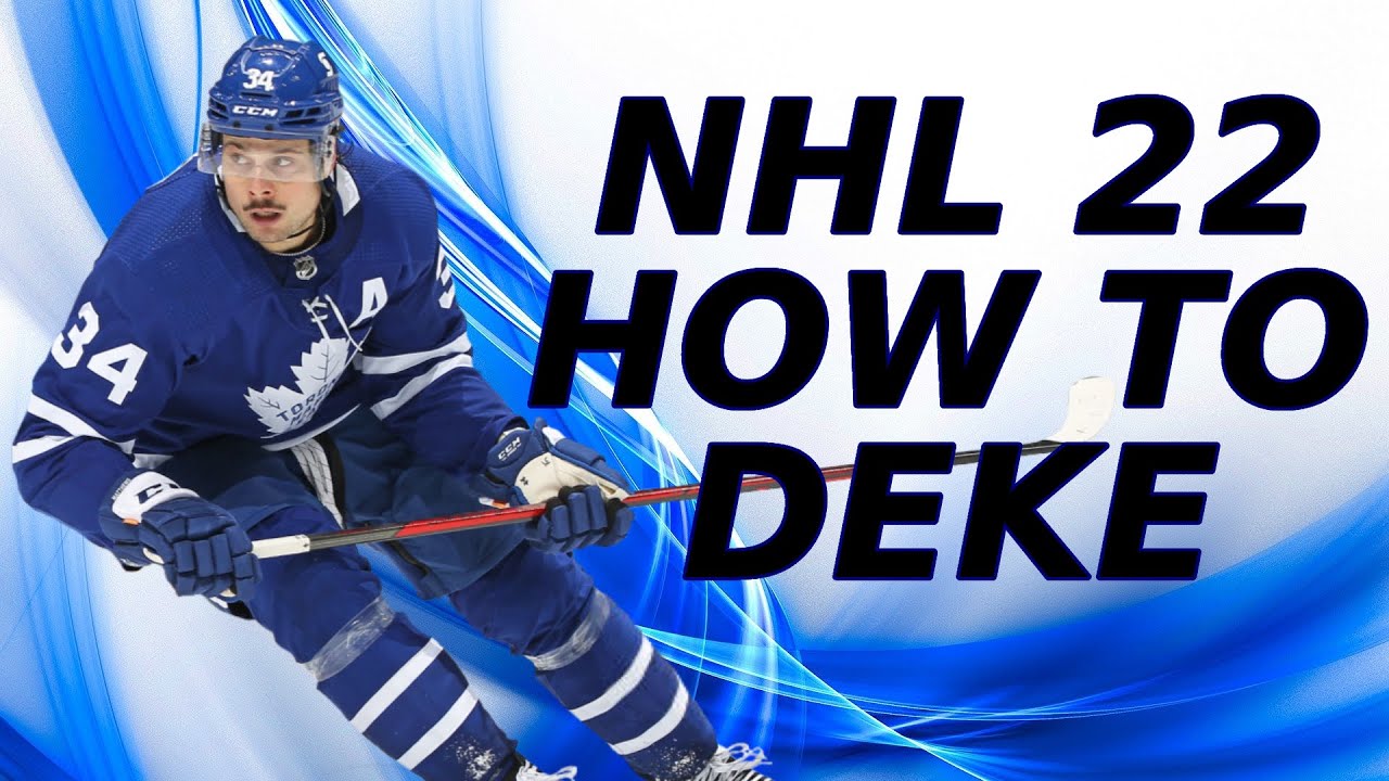 NHL 22 HOW TO DEKE!