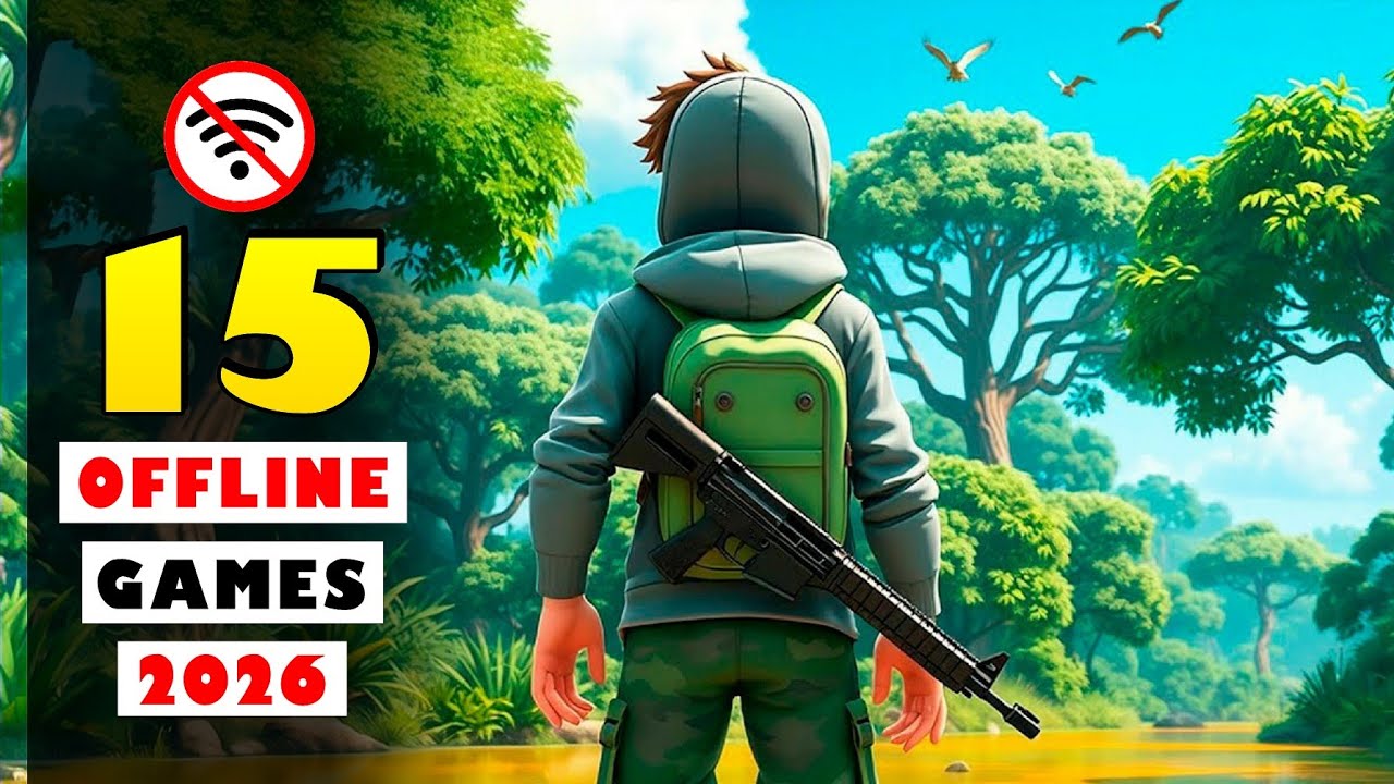 Top 15 Best OFFLINE Games for Android & iOS 2026 | Top 10 New Offline Games for Android