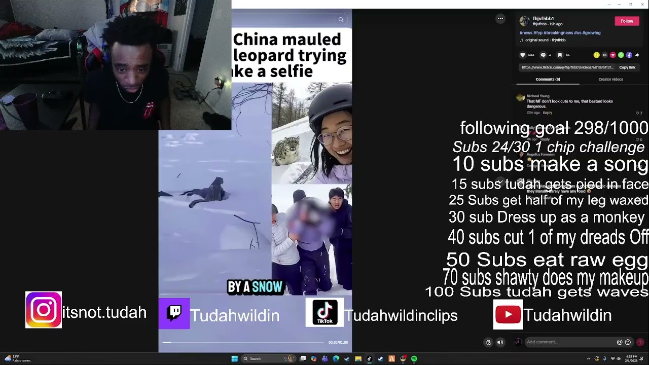 Day #1 introduction/6 more subs for spicy 1 chip/Welcome To the Chat!