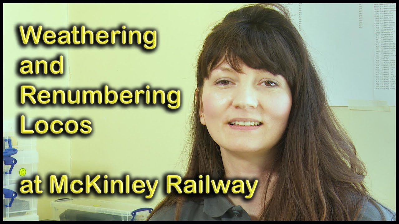 46. Renumbering and Weathering Locomotives at McKinley Railway.