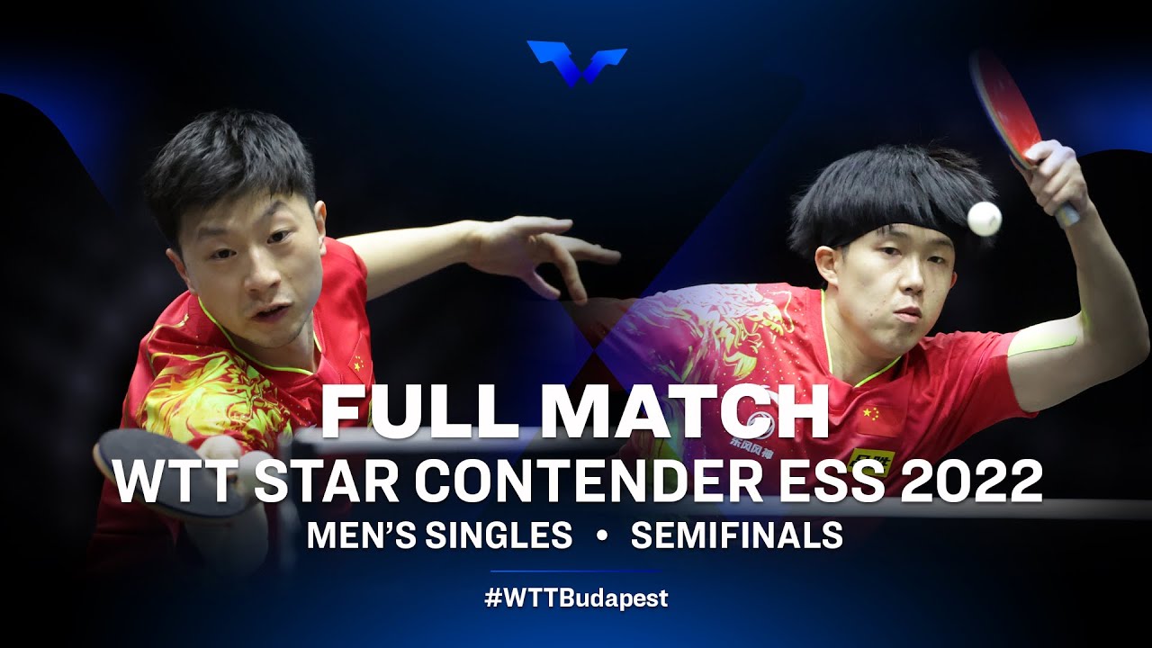 FULL MATCH | Ma Long VS Wang Chuqin | MS SF | WTT Star Contender ESS 2022
