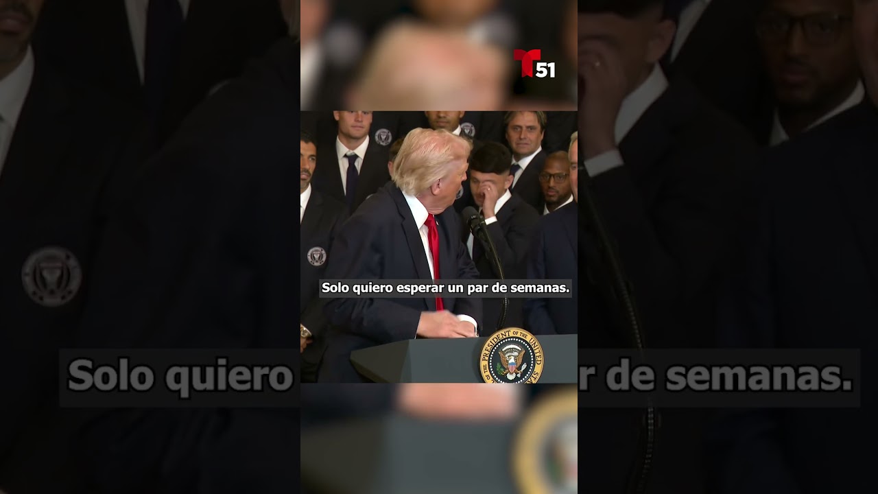 Trump dice que es 