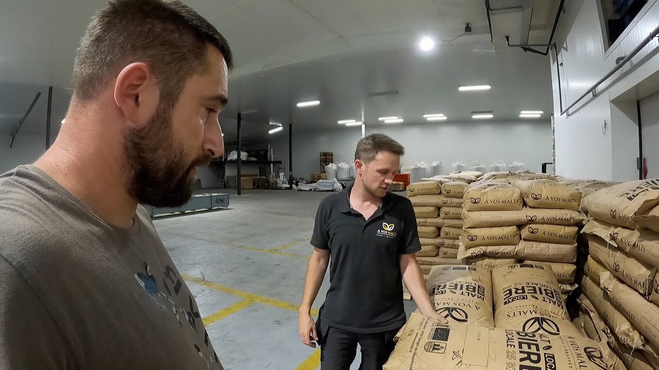 Comment fait-on du malt? Livraison de mon orge et visite de la malterie