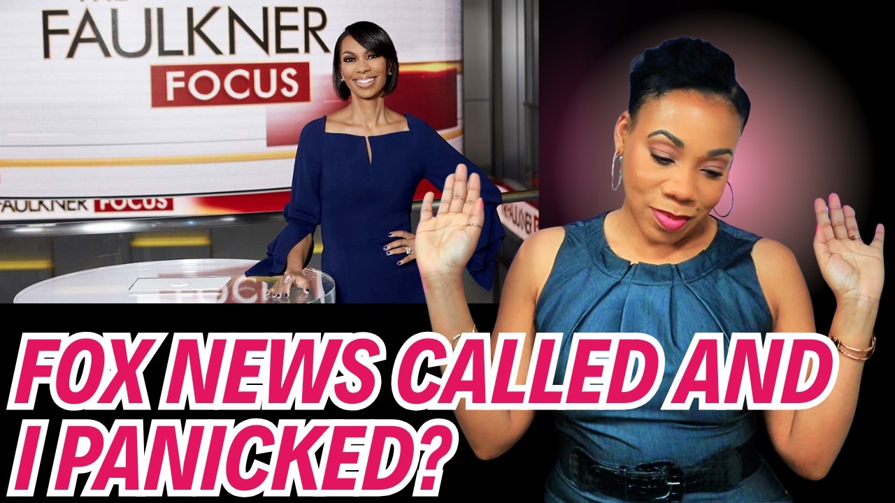 Behind the Scenes of My First Live TV Hit w/ Harris Faulkner