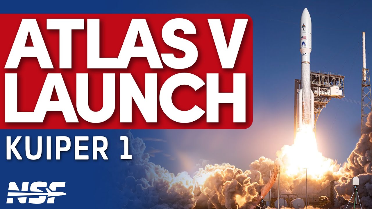 ULA's Atlas V Launches Amazon's Project Kuiper (KA-01)